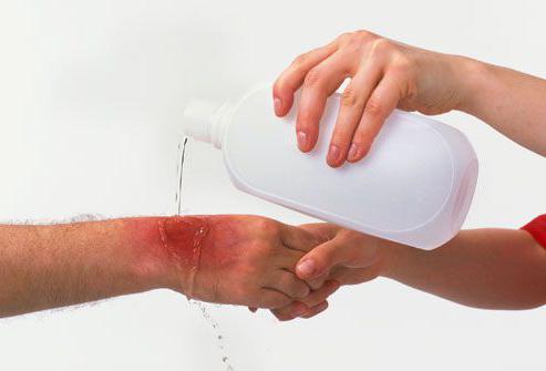 правила определения площади ожогов