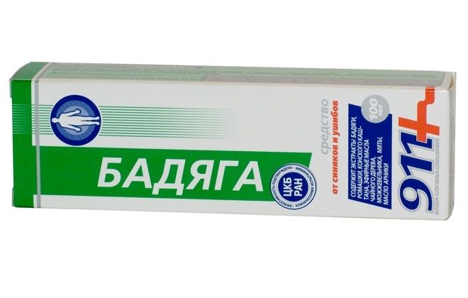 Бадяга в упаковке