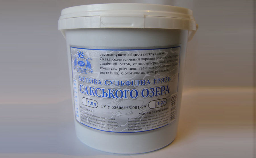 Грязь Сакского озера